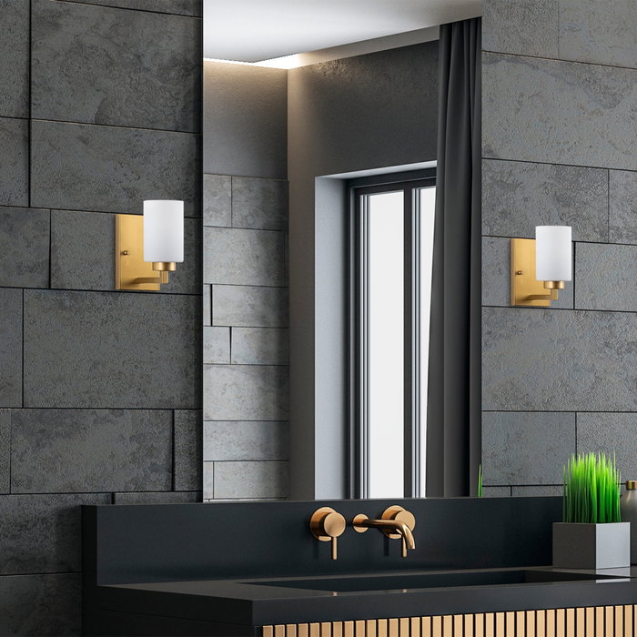 Opviq Lámpara de pared Hania Dorado
